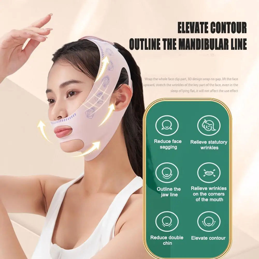 뷰티 건강 턱 뺨 슬리밍 붕대 V 셰이퍼 V 라인 리프 - Health Wellness 리뷰 및 가격