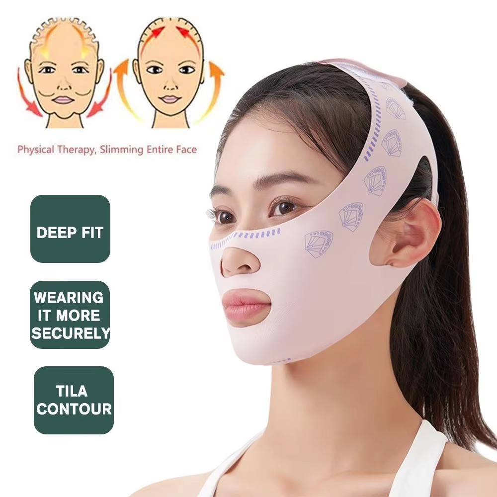 턱-볼살 슬리밍 밴드 V 쉐이퍼 V 라인 리프팅 마스크 - Health Wellness 리뷰 및 가격