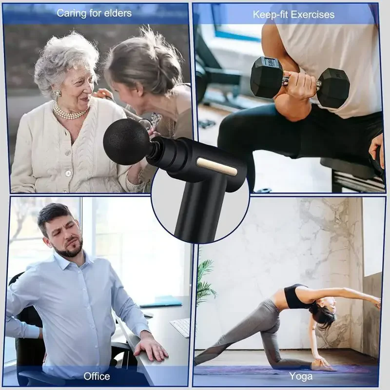 2024 휴대용 근막 총 바디 백 넥 다리 전기 주파수 - Health Wellness 리뷰 및 가격